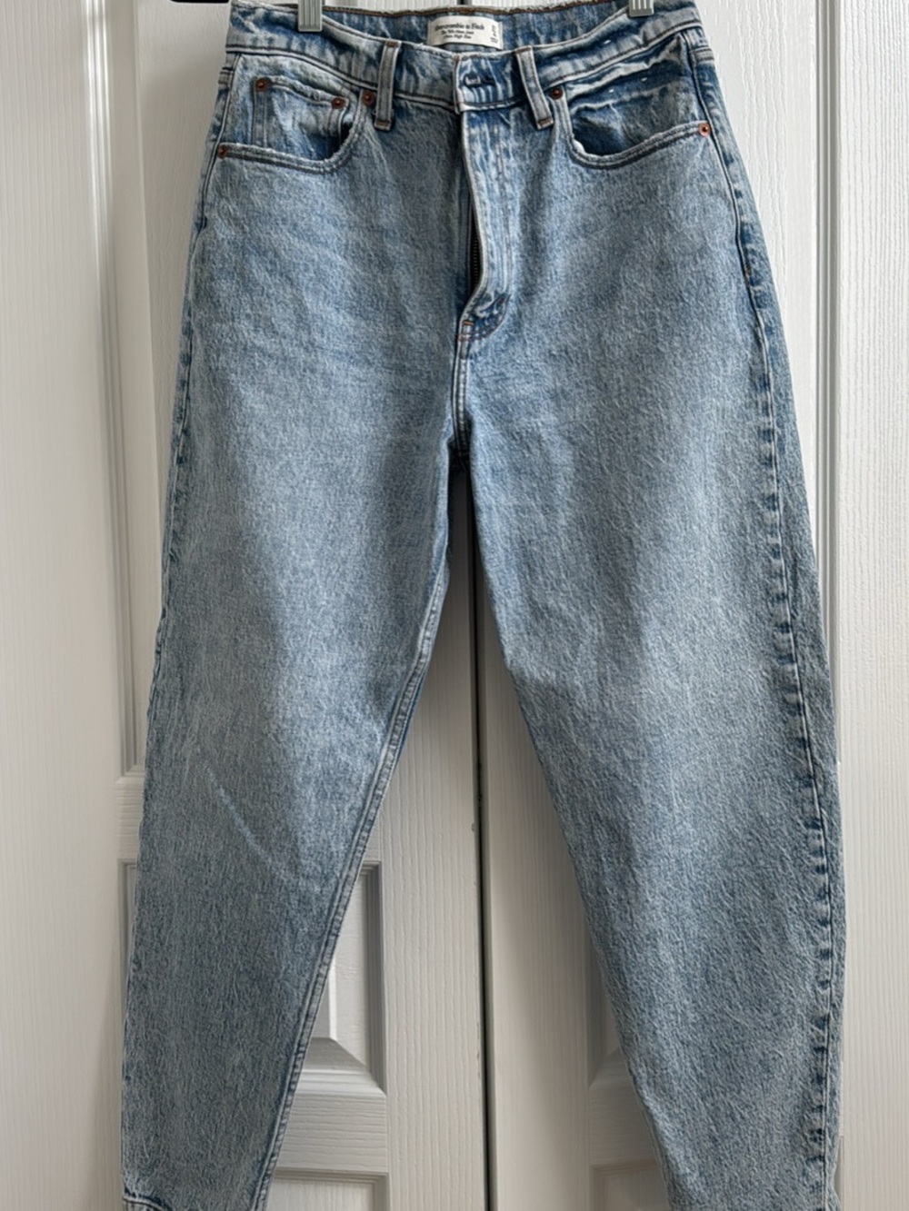 Abercrombie & Fitch Light Wash Boyfriend Jeans